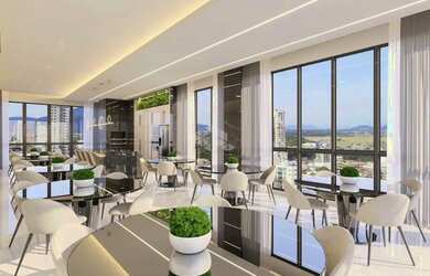 Imagem 6: Apartamento com 4 suítes e 3 vagas de garagem na Meia Praia