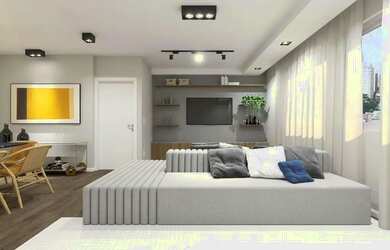 Imagem: O apartamento possui 3 Dormitórios, 2 Banheiros, 1 Vaga na