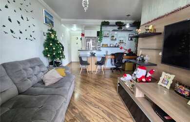 Imagem: O apartamento possui 2 Dormitórios, 2 Banheiros, 2 Vagas na