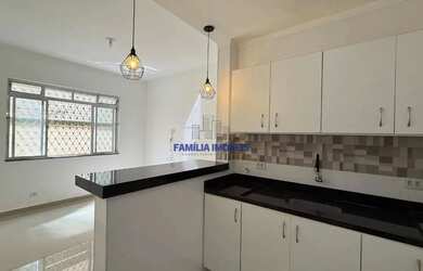Imagem 7: Apartamento alugar ou vender 2 quartos 1 vaga Embaré Santos/SP