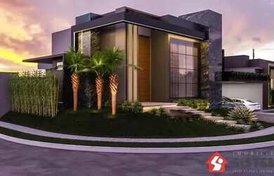 Imagem: A casa em condomínio possui 3 Dormitórios, 5 Banheiros, 3