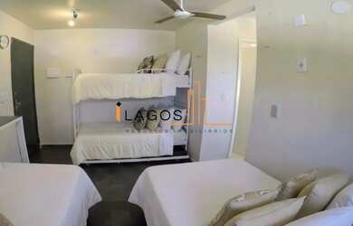 Imagem: O apartamento possui 1 Dormitório, 1 Banheiro, 1 Vaga na garagem