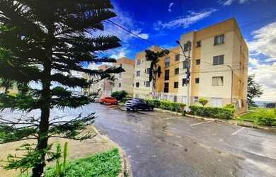 Imagem: O apartamento possui 2 Dormitórios, 1 Banheiro, 2 Vagas na