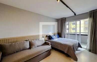 Imagem: O apartamento possui 1 Dormitório, 1 Banheiro, 28m² de Área