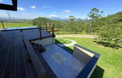 Imagem 3: Casa Alto Padrão em Área Rural Vista Surreal Porteira Fechada