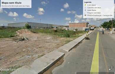 Imagem: O terreno possui 5.241m² de Área e está localizado em Centro