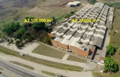 Imagem 1: Galpão industrial em Queimados RJ para venda de 27.000m² Click Galpões