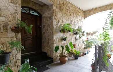 Imagem 16: SOBRADO VILA CAMPESINA. Churrasqueira, Varanda, Área de serviçoeLareira