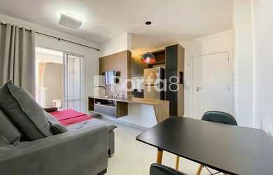 Imagem: O apartamento possui 1 Dormitório, 1 Banheiro, 1 Vaga na garagem