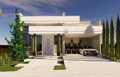 Imagem: A casa em condomínio possui 3 Dormitórios, 5 Banheiros, 4