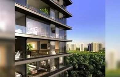 Imagem: O apartamento na cobertura possui 4 Dormitórios, 4 Banheiros