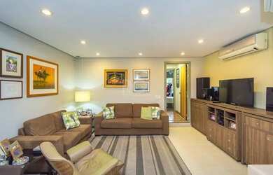 Imagem: O apartamento na cobertura possui 3 Dormitórios, 4 Banheiros