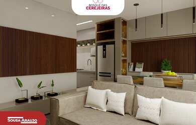 Imagem: O apartamento possui 3 Dormitórios, 2 Banheiros, 1 Vaga na