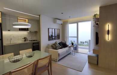 Imagem: O apartamento possui 2 Dormitórios, 2 Banheiros, 1 Vaga na