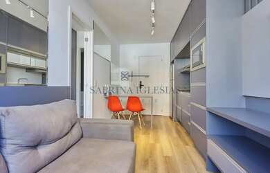 Imagem: O apartamento possui 1 Dormitório, 1 Banheiro, 29m² de Área