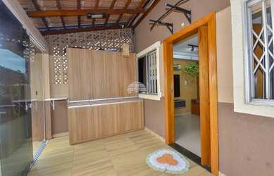 Imagem: A casa em condomínio possui 3 Dormitórios, 3 Banheiros, 1