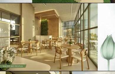 Imagem: O apartamento possui 3 Dormitórios, 1 Banheiro, 1 Vaga na garagem