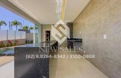 Imagem 8: Casa térrea alto padrão 3 suítes com piscina no Jardins Capri 389m²