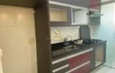 Imagem: O apartamento possui 2 Dormitórios, 1 Banheiro, 1 Vaga na garagem