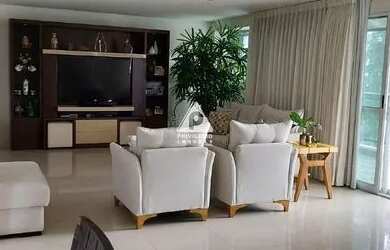 Imagem: O apartamento na cobertura possui 4 Dormitórios, 5 Banheiros