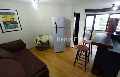 Imagem: O studio possui 1 Dormitório, 1 Banheiro, 1 Vaga na garagem