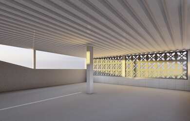 Imagem: O depósito possui 5 Vagas na garagem, 600m² de Área e está