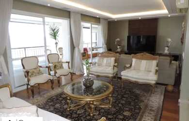 Imagem: O apartamento possui 4 Dormitórios, 4 Banheiros, 5 Vagas na