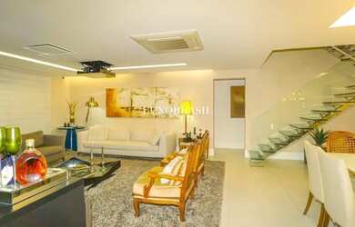 Imagem 8: Cobertura linda Jardim Oceânico para aluguel e venda possui 360 metros quadrados com 4 qua