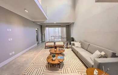 Imagem: A casa em condomínio possui 5 Dormitórios, 5 Banheiros, 4