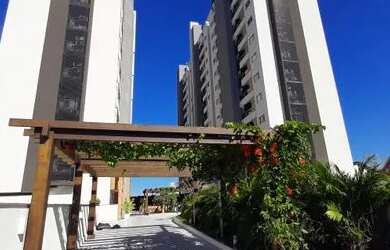 Imagem: O apartamento possui 1 Dormitório, 1 Banheiro, 1 Vaga na garagem