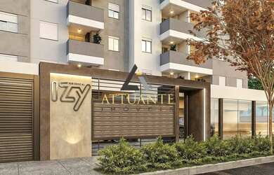 Imagem 2: Izy Residencial. Churrasqueira, Área de serviço, 47m² de Áreae1 Vaga...