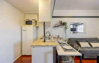Imagem 3: Flat com 1 dormitório à venda, 30 m² por R$ 480.000,00 - Jardins - São Paulo/SP