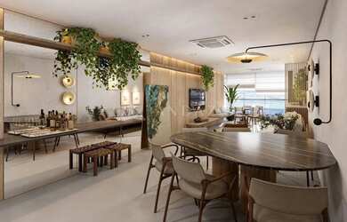 Imagem: O apartamento possui 3 Dormitórios, 3 Banheiros, 2 Vagas na