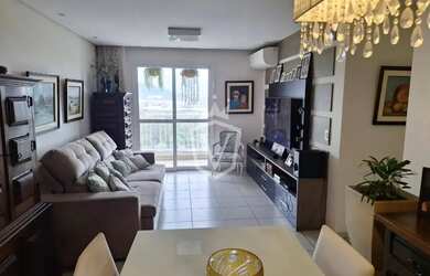 Imagem: O apartamento possui 3 Dormitórios, 2 Banheiros, 2 Vagas na