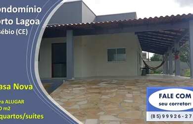 Imagem: A casa em condomínio possui 3 Dormitórios, 3 Banheiros, 200m²