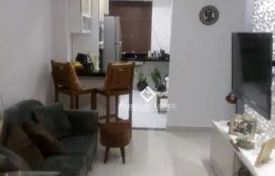 Imagem: O apartamento possui 2 Dormitórios, 2 Banheiros, 1 Vaga na