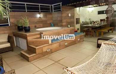 Imagem: O apartamento na cobertura possui 5 Dormitórios, 5 Banheiros