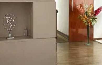 Imagem: O apartamento na cobertura possui 1 Dormitório, 1 Banheiro