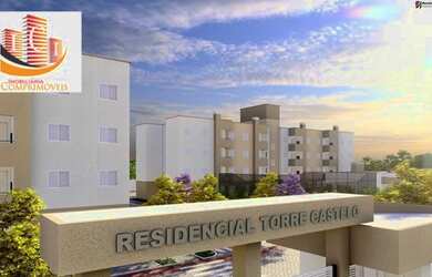 Imagem: O apartamento possui 2 Dormitórios, 1 Banheiro, 1 Vaga na garagem