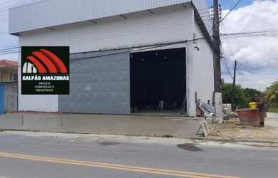 Imagem: O depósito possui 500m² de Área e está localizado em Distrito