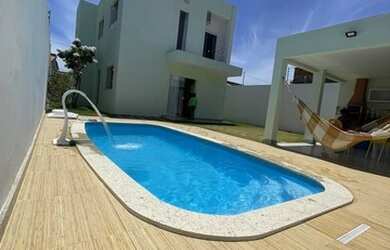 Imagem 1: Casa Arembepe - FDS. Piscina, Churrasqueira, 2 Vagas na garageme4 Dormitórios