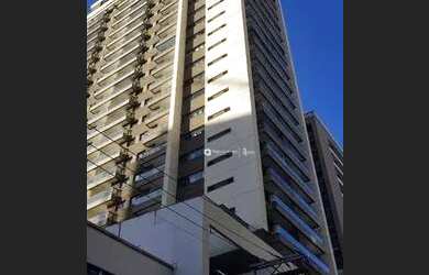 Imagem: O apartamento possui 1 Dormitório, 1 Banheiro, 1 Vaga na garagem