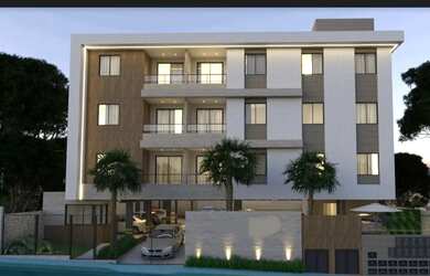 Imagem: O apartamento possui 1 Dormitório, 1 Banheiro, 1 Vaga na garagem