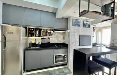 Imagem 9: Apartamento com 2 suítes lavabo, mobiliado e decorado com vista para...