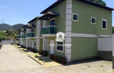 Imagem: A casa em condomínio possui 3 Dormitórios, 2 Banheiros, 1