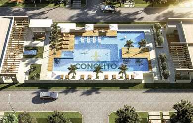 Imagem: A casa em condomínio possui 3 Dormitórios, 1 Banheiro, 1 Vaga