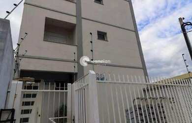 Imagem: O apartamento possui 1 Dormitório, 1 Banheiro, 1 Vaga na garagem