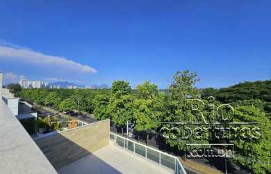 Imagem: O apartamento na cobertura possui 3 Dormitórios, 5 Banheiros