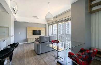 Imagem 10: Apartamento mobiliado para alugar no Auxiliadora com 1 quarto 1 suíte