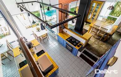 Imagem: A casa em condomínio possui 3 Dormitórios, 3 Banheiros, 3